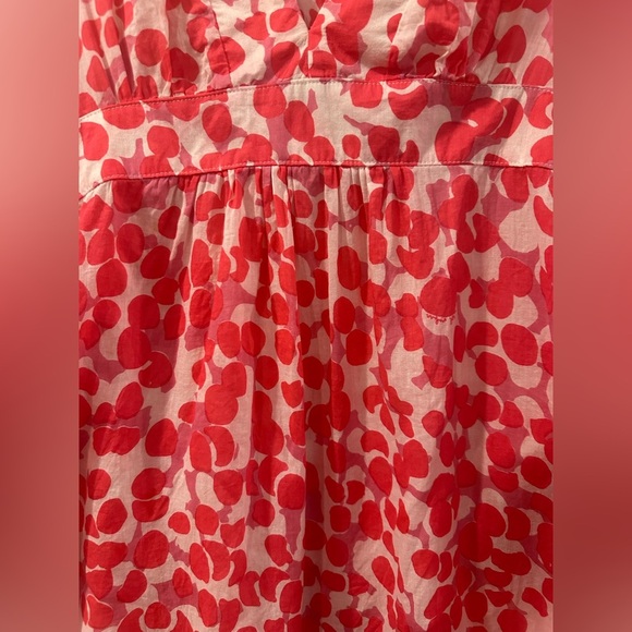 Virginia Johnson Pink Sheer Tunic Dress, Medium | Long Sleeve Beach Cover-Up - Picture 4 of 8